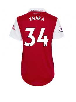 Arsenal Granit Xhaka #34 Heimtrikot für Frauen 2022-23 Kurzarm